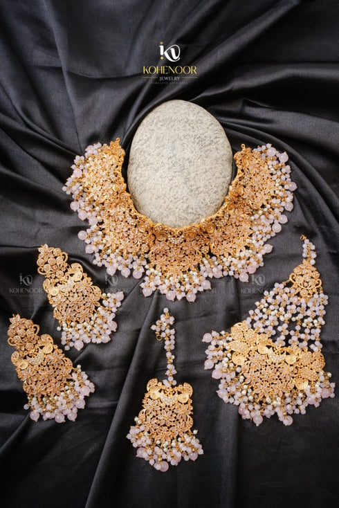 Jhumar Bridal Collar Oval